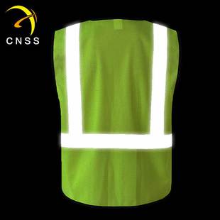 网布透气乐鱼注册（中国）官方网站背心施工交通安全荧光骑行马甲