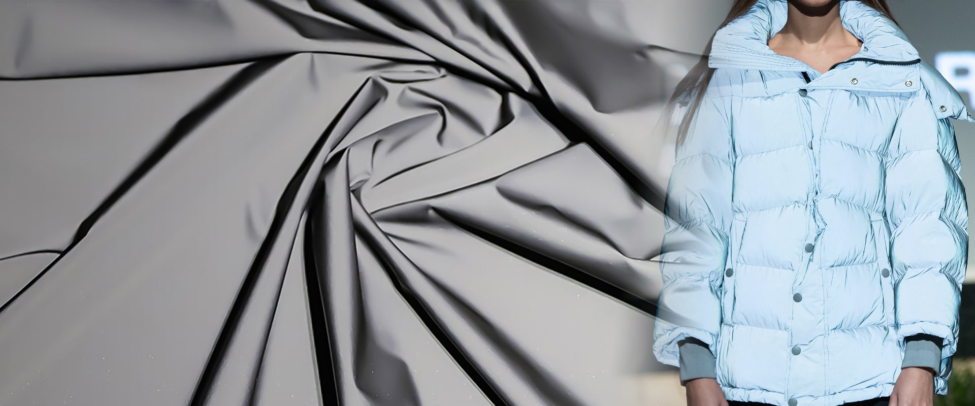 银灰色乐鱼注册（中国）官方网站面料