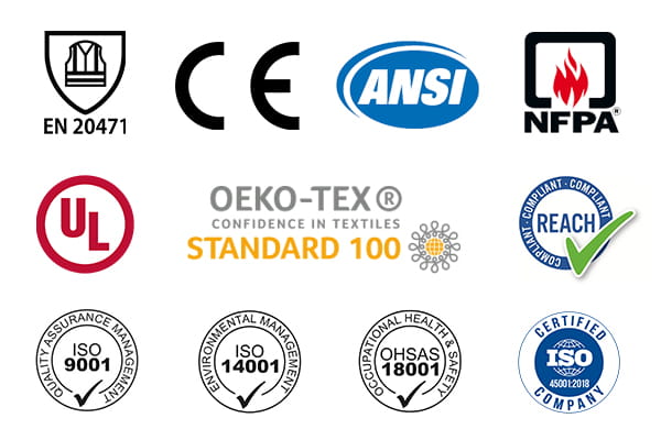 乐鱼注册（中国）官方网站证书EN20471证书